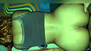 Colombian Mother-In-Law Gets Anal On Balcony, Kids In Yard!