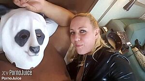 Selena Sky dominates in an interracial ass licking fetish session