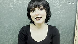 Horny Goth Mavis Dracula Seduced You To Fuck Her Pink Pussy And Cum On Feet