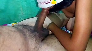 My Stepson Gave Me an Amazing Christmas Surprise Blowjob