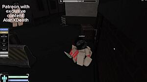 Found this precious girl and fucked her wild in roblox criminality condo
