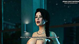 Busty Babe Rides Cock