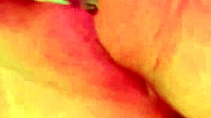 Horny fuckmeat masturbates with toys roughly