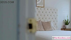 horny busty lauren phillips passionately seduced by skinny masseuse maya woulfe