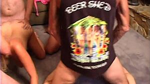 Hell, Even Our Babysitter Has A Fuck Fetish, And She's So Into Doggystyle Fucking With Cum In Mouth!