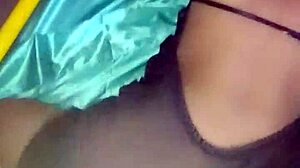 A student can't resist her urges in the bedroom.