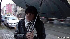 teeny picked up on street and banged for cash, wow! 😍