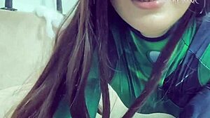 Dominatrix shego fucks slave ass with strap-on!