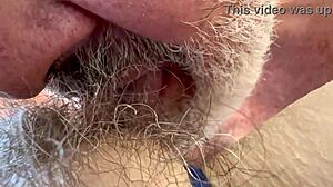 i lick her pussy in missionary, watch the creampie close up