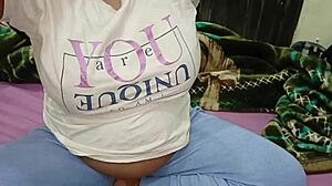 Chubby Indian Girlfriend Bent Over In Doggy Friend Fuck