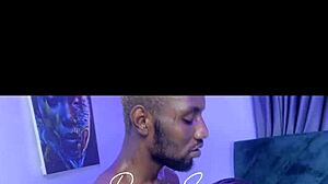 Mz slicky and effion engage in titty fuck and creampie backstage