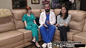 Ditria Rose Freshman Forced Hitachi Orgasm POV