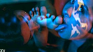 my feet worshipped by horny sluts in 3some