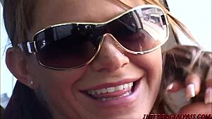 Sassy savannah stern steps into the great black unknown