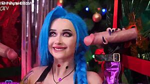 christmas glory hole for jinx cosplay