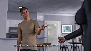 My Bimbo Dream: Stepmom Shows Big Ass Fake Tits in Swimsuit