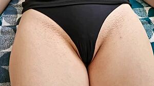 Step-son Fingers Mommy to Ecstasy, Feeling Her Juicy Pussy Orgasm