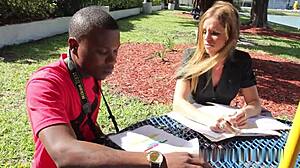 College Professor Sucking Black Dick In Class