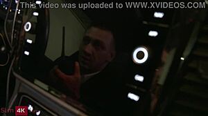 Megan glock rich lady blows guards in threesome