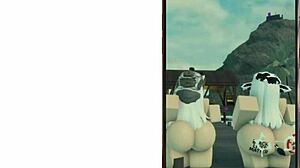 Military Girl Dances Seductively?