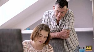 Old4k wise gentleman hangs out with a young 18+ beautiful girl 😏