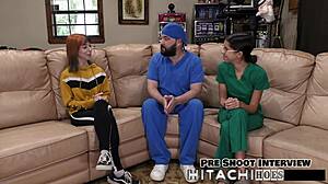 Ditria Rose Freshman Forced Hitachi Orgasm POV