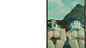 Military Girl Dances Seductively?