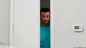 Cramming creampie in her butt while Dan Dangler rides for Brazzers discount.