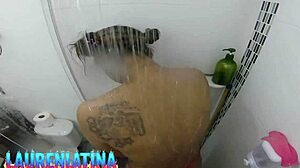 Single Venezuelan Mother Sucks Dick Without Condom In Shower