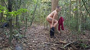 i met a stranger naked in the forest today