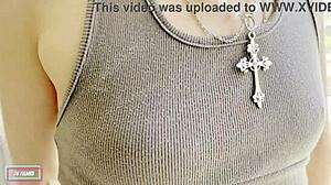 Skinny Brunette Nerd Slut Tries Losing Virginity in Motel First Time