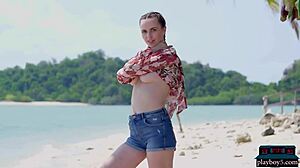 Ukrainian MILF Babes Striptease Ass Show