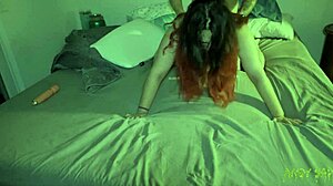 Persian milf's intense shaking orgasm