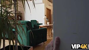 Vip4k babe cheats on husband while he watches