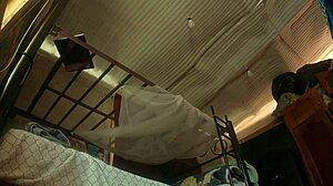 Hidden Footage of Sexy Prostitute Bathing