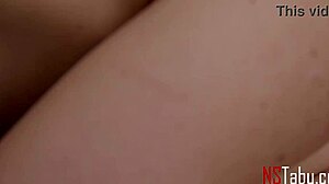 super hot brunette step sis drops panties for licking and cum