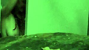 Inked Teen Elizabeth Marxs Undresses and Rips Clothes to Show Massive Tits in Tropical Forest