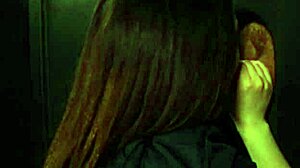 Nurse Explores Gloryhole After Shift