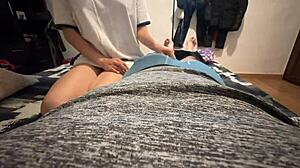 I want you to fill my mouth with your cum, padrastro