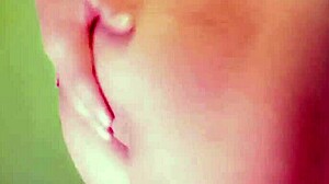 tranny maddy diamond masturbates her round ass with two bananas in a fetish solo