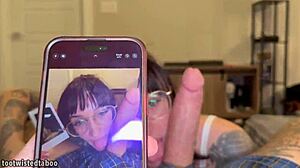 Step Sis and Step Bro Recreate Wild Sex Photos with Gagging Deepthroat Action