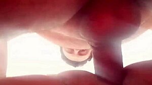 Exhibitionist maid gets fucked doggystyle and filled with cum!