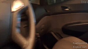 Risky Handjob For Hottie On Street In Public