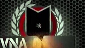 Maggie Green uses a glass dildo in her scenes