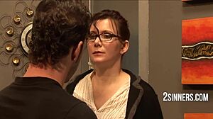 Stud Student Forces Teacher And Professor's Wife Into Rough Threesome