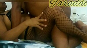 Preta gozando no meu pau