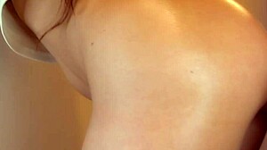 Intense doggystyle with bent over ass, close up view of the wife formerly step daughter.