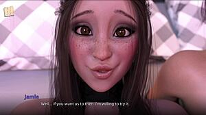 wvm 205: jamie joins the group sex with big tits and cocks