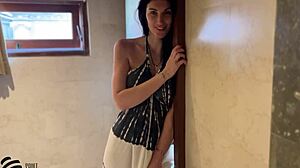 Shower Blowjob Leads To Orgasm!