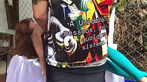 Sex Doll Gets Anal Fucked With Toys In Public Outdoor